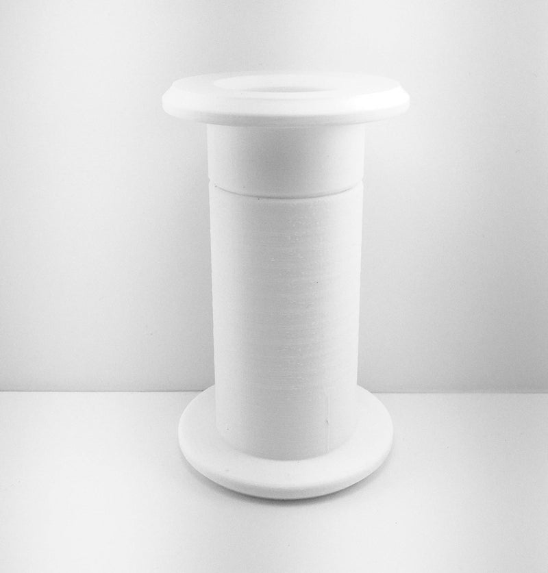 JimysCo 1.20" ID Cable Pass Through Wall Port 3 5/8" - 5 1/4" Wall Thickness (White) - Pass Cables from one Side of a Wall or Barrier to The Other. - Image 3